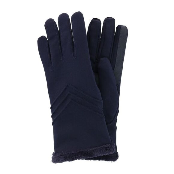 Isotoner Women's Touchscreen Chevron Winter Glove with Microluxe Lining - Picture 1 of 4